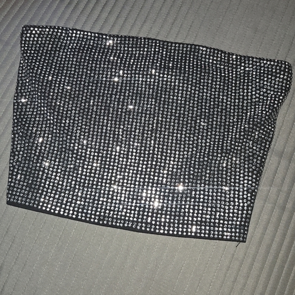 Rhinestone Tube Top